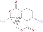 1-tert-butyl 3-ethyl (3R,4S)-4-aminopiperidine-1,3-dicarboxylate