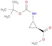 methyl (1S,2S)-2-(tert-butoxycarbonylamino)cyclopropanecarboxylate