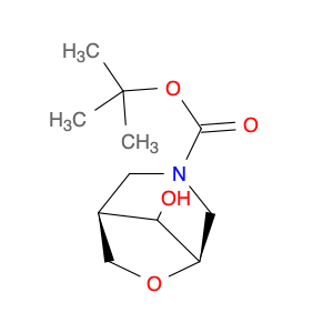 tert-butyl (1S,5S,8S)-rel-8-hydroxy-6-oxa-3-azabicyclo[3.2.1]octane-3-carboxylate