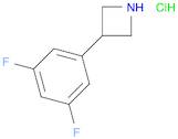 3-(3,5-difluorophenyl)azetidine;hydrochloride