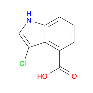 3-chloro-1H-indole-4-carboxylic acid