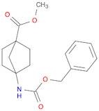 methyl 4-(phenylmethoxycarbonylamino)bicyclo[2.2.1]heptane-1-carboxylate