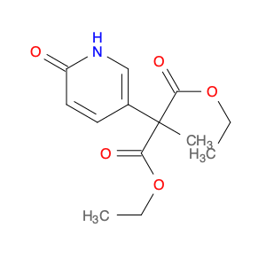 diethyl 2-methyl-2-(6-oxo-1H-pyridin-3-yl)propanedioate