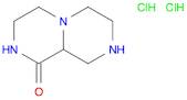 2,3,4,6,7,8,9,9a-octahydropyrazino[1,2-a]pyrazin-1-one dihydrochloride