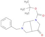 tert-butyl 5-benzyl-3-oxo-octahydropyrrolo[3,4-b]pyrrole-1-carboxylate