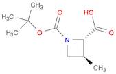 (2S,3S)-1-[(tert-butoxy)carbonyl]-3-methylazetidine-2-carboxylicacid