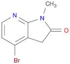 4-bromo-1-methyl-3H-pyrrolo[2,3-b]pyridin-2-one