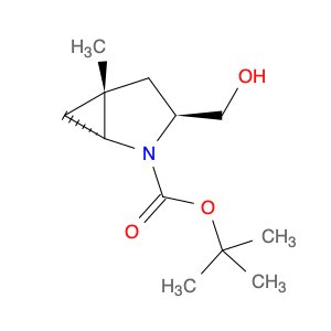 tert-butyl (1R,3S,5R)-3-(hydroxymethyl)-5-methyl-2-azabicyclo[3.1.0]hexane-2-carboxylate