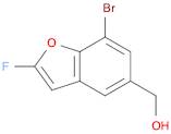 (7-bromo-2-fluoro-benzofuran-5-yl)methanol