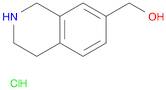 1,2,3,4-tetrahydroisoquinolin-7-ylmethanol;hydrochloride