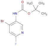 tert-butyl N-(4-bromo-6-fluoro-3-pyridyl)carbamate