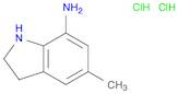 5-methylindolin-7-amine dihydrochloride