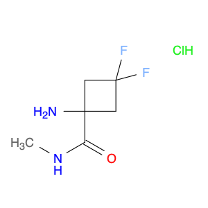 1-amino-3,3-difluoro-N-methyl-cyclobutanecarboxamide hydrochloride