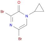 3,5-dibromo-1-cyclopropyl-pyrazin-2-one