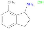 7-Methyl-2,3-dihydro-1H-inden-1-aminehydrochloride