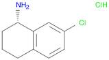 (S)-7-Chloro-1,2,3,4-tetrahydronaphthalen-1-aminehydrochloride