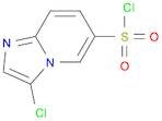 3-chloroimidazo[1,2-a]pyridine-6-sulfonyl chloride