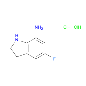 5-fluoroindolin-7-amine dihydrochloride