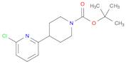 tert-butyl 4-(6-chloro-2-pyridyl)piperidine-1-carboxylate