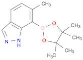 6-methyl-7-(4,4,5,5-tetramethyl-1,3,2-dioxaborolan-2-yl)-1H-indazole