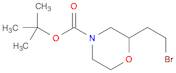 tert-butyl 2-(2-bromoethyl)morpholine-4-carboxylate