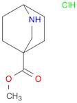 methyl 2-azabicyclo[2.2.2]octane-4-carboxylate;hydrochloride