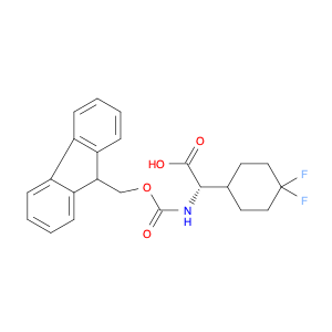 (2S)-2-(4,4-difluorocyclohexyl)-2-(9H-fluoren-9-ylmethoxycarbonylamino)acetic acid