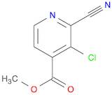 methyl 3-chloro-2-cyano-pyridine-4-carboxylate