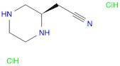 2-[(2R)-piperazin-2-yl]acetonitrile;dihydrochloride