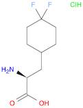 (2S)-2-amino-3-(4,4-difluorocyclohexyl)propanoic acid hydrochloride