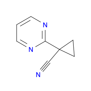 1-(pyrimidin-2-yl)cyclopropane-1-carbonitrile