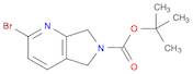 tert-butyl 2-bromo-5H,6H,7H-pyrrolo[3,4-b]pyridine-6-carboxylate