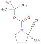 tert-butyl (2R)-2-ethynyl-2-methylpyrrolidine-1-carboxylate