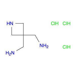[3-(aminomethyl)azetidin-3-yl]methanamine trihydrochloride