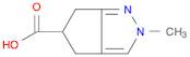 2-methyl-2H,4H,5H,6H-cyclopenta[c]pyrazole-5-carboxylic acid