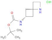 tert-butyl cis-N-(1-azaspiro[3.3]heptan-6-yl)carbamate;hydrochloride