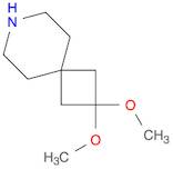 2,2-dimethoxy-7-azaspiro[3.5]nonane