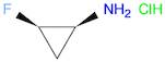 Cyclopropanamine, 2-fluoro-, hydrochloride, (1S-cis)-