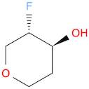 trans-3-fluoro-4-hydroxy-tetrahydropyran