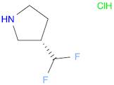 (3S)-3-(difluoromethyl)pyrrolidine hydrochloride