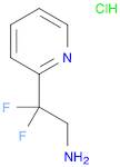 2,2-difluoro-2-(2-pyridyl)ethanamine;hydrochloride