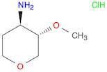 trans-3-methoxytetrahydropyran-4-amine;hydrochloride