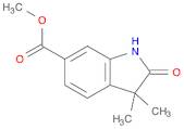 Methyl 3,3-Dimethyl-2-Oxoindoline-6-Carboxylate