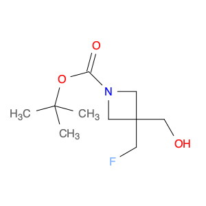 tert-butyl 3-(fluoromethyl)-3-(hydroxymethyl)azetidine-1-carboxylate