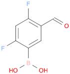 2,4-Difluoro-5-formylphenylboronic acid