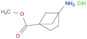 methyl 4-aminobicyclo[2.1.1]hexane-1-carboxylate;hydrochloride