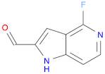 4-fluoro-1H-pyrrolo[3,2-c]pyridine-2-carbaldehyde