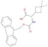 (2S)-2-(3,3-difluorocyclobutyl)-2-(9H-fluoren-9-ylmethoxycarbonylamino)acetic acid