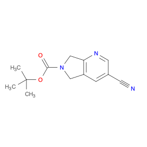 tert-butyl 3-cyano-5,7-dihydropyrrolo[3,4-b]pyridine-6-carboxylate