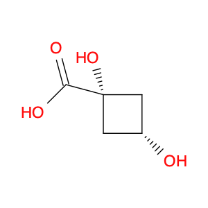 cis-1,3-dihydroxycyclobutane-1-carboxylic acid